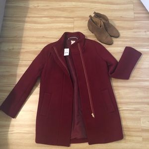 NWT J Crew city coat
